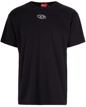 DIESEL T-Shirt T-Norm-Iod Nera - Black