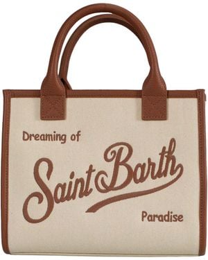MC2 Saint Barth Borsa Vanity Midi Rain Natural - Multicolor