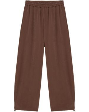 Alpha Studio Pantalone Coulisse Cioccolato - Brown