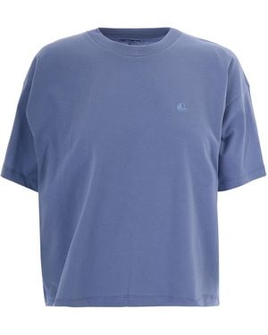 Carhartt T-Shirt Chester W' Gentle - Blue
