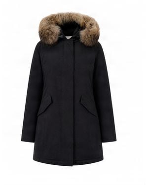 Woolrich Artic Parka Raccoon - Black