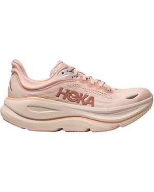 Hoka One One Trainers Bondi 9 Rose Latte/Rose Cream - Pink