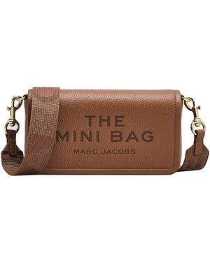 Marc Jacobs Borsa A Spalla The Leather Mini - Brown