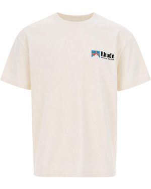 Rhude Logo T-Shirt - White
