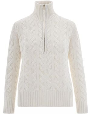 Max Mara Maglia Colle Bianco - White