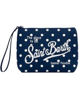 MC2 Saint Barth Pochette Aline Regular Pois - Blue
