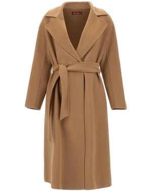 Max Mara Cappotto Cles Cammello - Brown