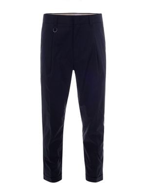 Paolo Pecora Pantalone Chino Blu - Blue