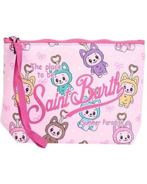 MC2 Saint Barth Pochette Aline Puppy Charms - Pink