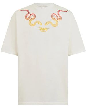 PHOBIA ARCHIVE T-Shirt/ Snake - Bianco