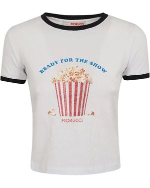 Fiorucci T-Shirt Popcorn - White