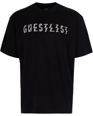 44 Label Group T-Shirt Guestlist - Black