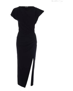 Isabel Marant 'Nadela' Jersey Dress - Black