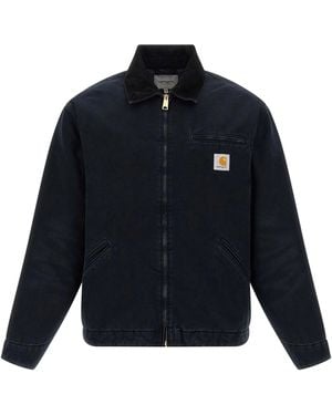 Carhartt Giubbino Og Detroit - Blue