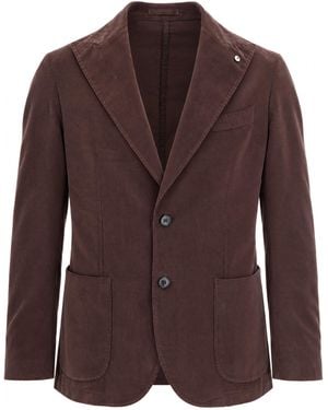 L.B.M. 1911 Blazer Monopetto Viola - Brown