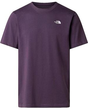 The North Face T-Shirt Evolution Simple Dome - Purple