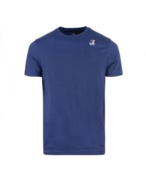 K-Way T-Shirt Le Vrai Eduard Blu