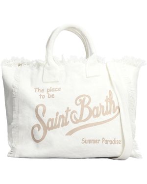 MC2 Saint Barth Borsa Colette Canvas - White