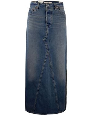 Levi's Gonna Iconic Long Blu - Blue