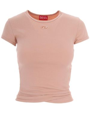 DIESEL T-Shirts - Pink
