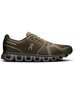 On Shoes Sneakers Cloud 6 Eclipse - Brown