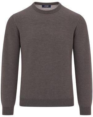 K-Way Maglia Sebastian Dark - Grigio