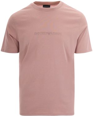 Emporio Armani T-Shirt Essential Rosa - Pink