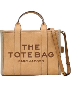 Marc Jacobs Tote Bag Suede - Metallic