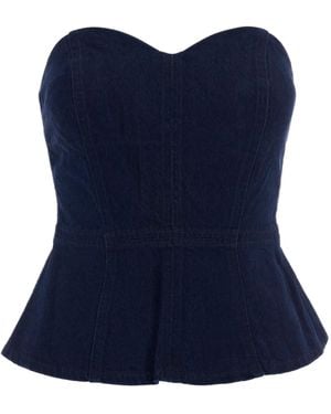 Levi's Bustier Sweetheart Big Brag - Blu