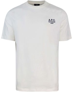 A.P.C. A. P.C. Organic Cotton Mini T-Shirt For - White