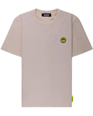 Barrow Dove Mini Logo T-Shirt - Grey