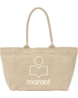 Isabel Marant Borsa Yenky Zipped - Natural