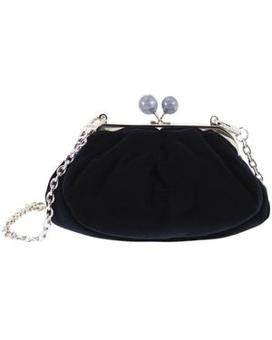 Weekend by Maxmara Borsa Giochi Velvet Blu Notte - Black