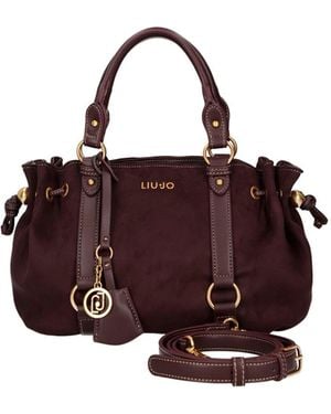 Liu Jo Borsa Arricciata Small Aubergine - Purple