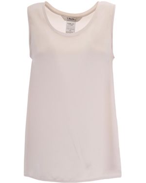 Max Mara Tank Top Acetate - Pink