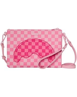 Sprayground Pochette Sharks - Pink