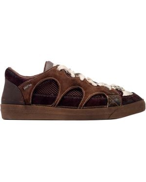 Santha Sneakers Love Park Paura Monster Wine - Brown