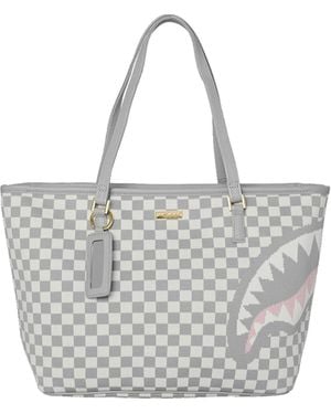 Sprayground Borsa Tote Knit Sharks - Grigio