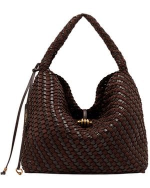 Gianni Chiarini Borsa Aurelie Intrecciata Espresso - Multicolor