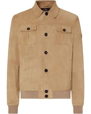 Peuterey Giubbino Destiny Suede 02 Grigio Silice - Natural