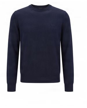 BOSS Maglione Logo Dark - Blue