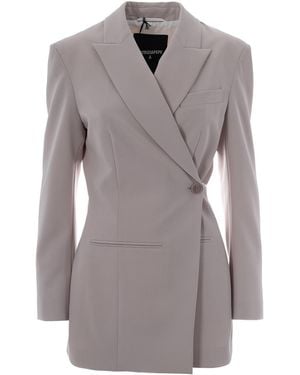 Patrizia Pepe Stylish Mini Jacket - Grey