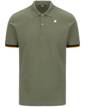 K-Way Polo Vincent Lichen - Green