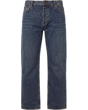 Emporio Armani Straight-Leg Denim Jeans - Blue