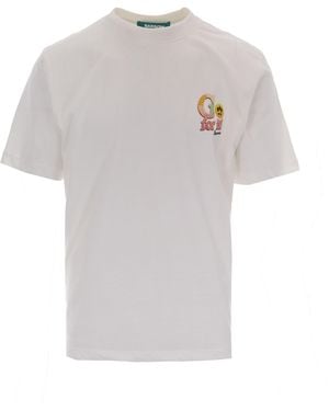 Barrow T-Shirt Go For It Cocco - White