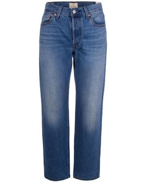 Levi's Jeans 501 Med Worn - Blue