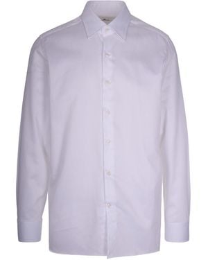 Sonrisa Camicia Bianca - Purple