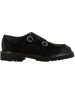 Doucal's Scarpa Double Buckle Parabout Commander Terre - Black