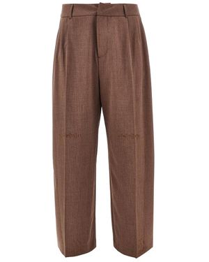 THESTROY Pantalone Anthem Mattone - Brown