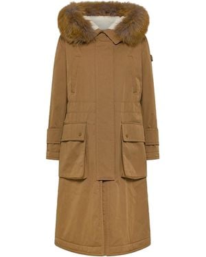 Peuterey Parka Kilty Cnl Fur Gianduia - Neutro